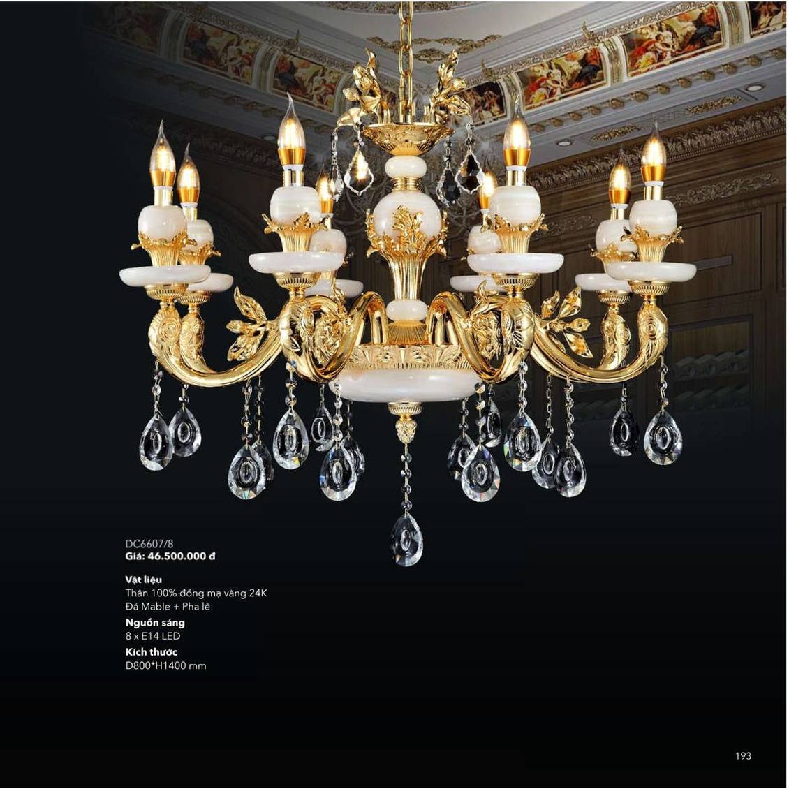 Đèn trang trí ZEMBA Lighting Catalogue và Bảng giá mới nhất /Page 